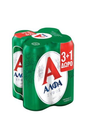 Alfa pivo 0.5l 3+1 gratis